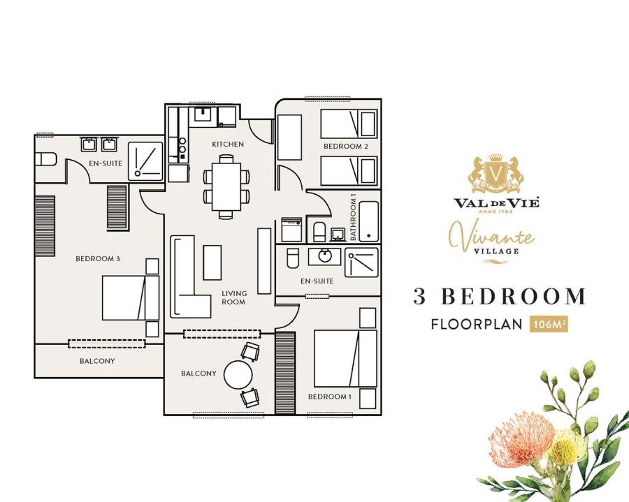 To Let 3 Bedroom Property for Rent in Val De Vie Estate Western Cape